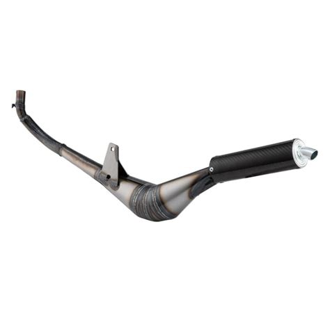 Racing Exhaust Simonini Calibrata Steel Clear Coated Carbon Silencer