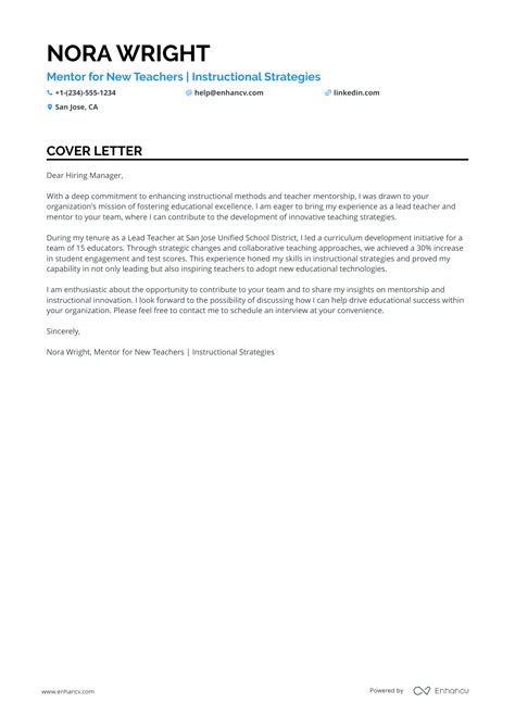 7 New Teacher Cover Letter Examples & Guide for 2026