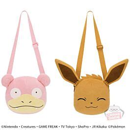 AitaiKuji Pokemon Banpresto Prize Item Shoulder Plush Bag