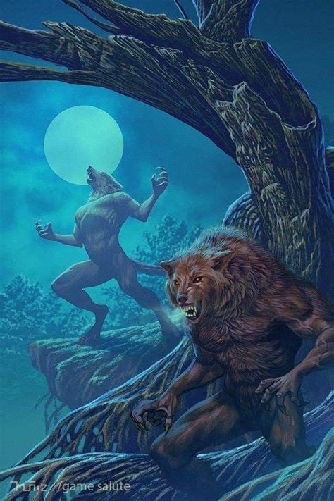 Lobisomem Werewolf Vampires And Werewolves Dark Fantasy Art