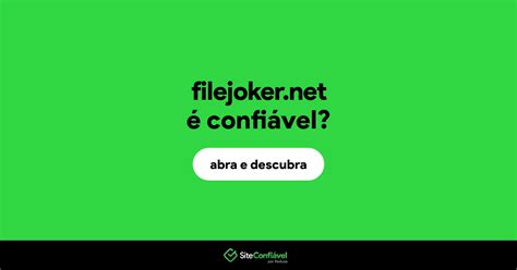 Filejoker net é confiável Filejoker é segura Site Confiável