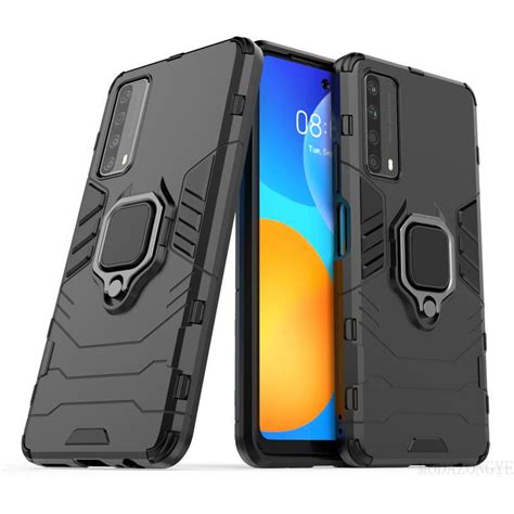 เคส Huawei Y7a ฮาร์ดเคสกันกระแทกเคสโทรศัพท์ Hybrid Armor Shockproof