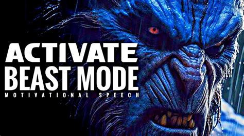 Activate Beast Mode Motivational Speech Video Gym Workout