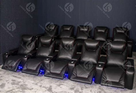 LS-6100BTR Power Theater Sofa Recliner For Home - Linsen Seating