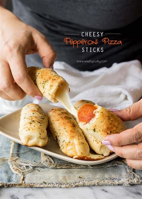 Pepperoni Rolls With Pillsbury Pizza Dough