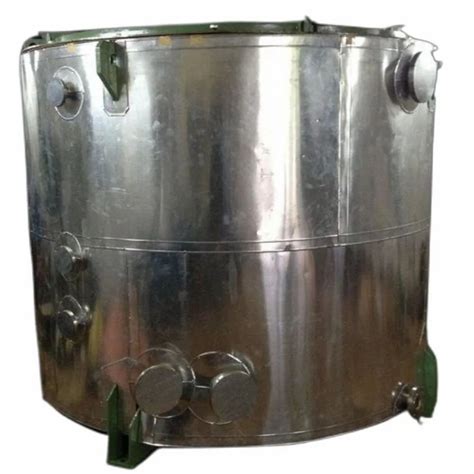 Semi Automatic Stainless Steel Acid Recirculation Tank 150 Psi