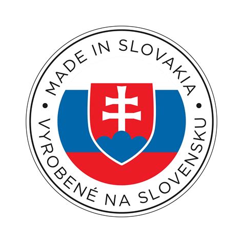 Made in Slovakia flag icon. 629020 Vector Art at Vecteezy