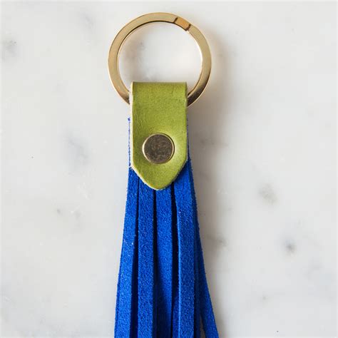 The Gilded Cabinet Tassel Key Ring The Gilded Cabinet