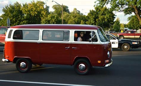 Beautiful Red Bus Volkswagen