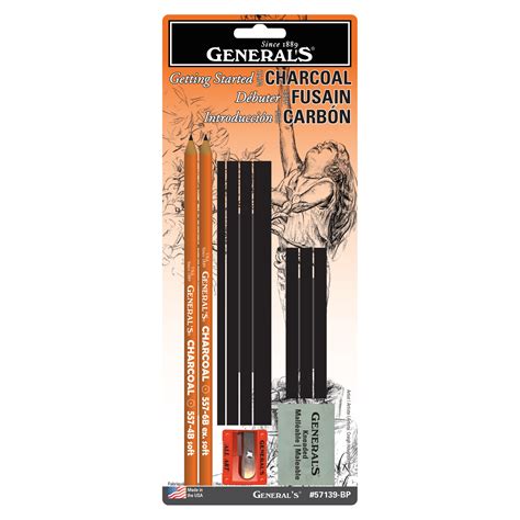 General Pencil General Pencil Charcoal Drawing Set Kcai Underground