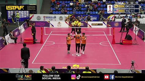 M India Vs Thailand Istaf Sepaktakraw World Cup Kuala Lumpur