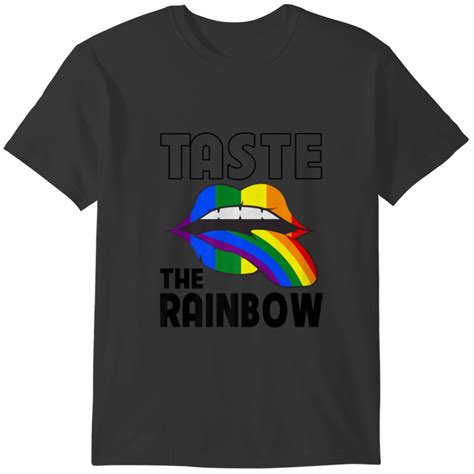 Taste The Rainbow Lgbt Gay Lesbian Pride Rainbow L T Shirts Sold By