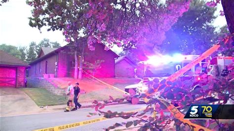 Police Shoot Suspect After Fire Breaks Out At Edmond Home Youtube