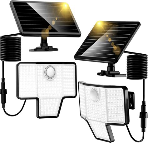 K Kasonic Solar Motion Sensor Outdoor Lights K Led Security Lights