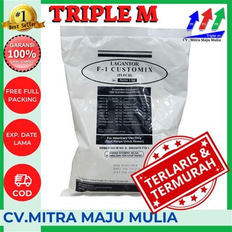 Jual Lagantor F Customix Kg Premix Sapi Pedaging Ternak Penggemukan