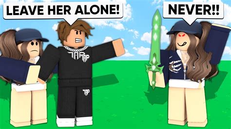 My Girlfriends Evil Twin Came Back So I 1v1d Her Roblox Bedwars