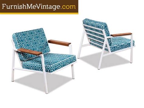 Restored Mid Century Modern Outdoor Chairs 3 Available