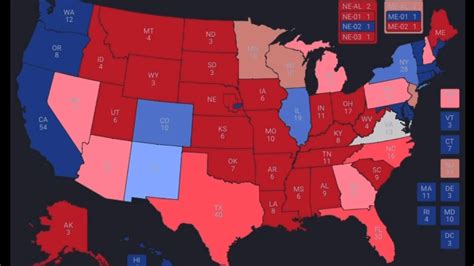 Election Map Based On Current Polls Results Will Shock You