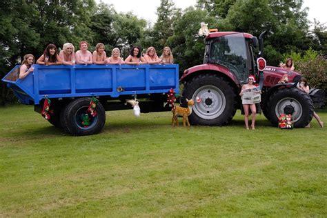 Brave Irish Women Bare All In Tractor Girls Charity Calendar To Help