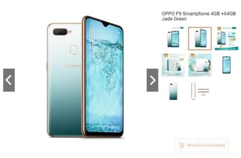 Sambut Tahun Baru Oppo F9 Rilis Varian Jade Green