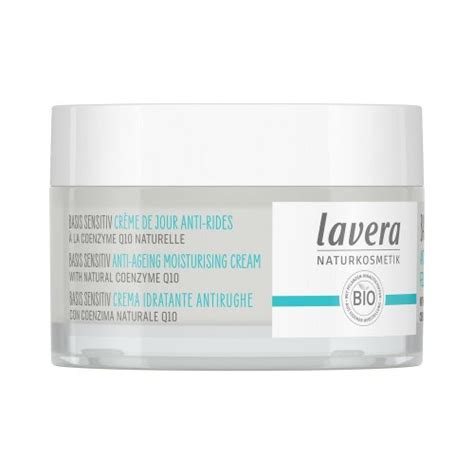 Lavera Basis Sensitiv Moisturizing Cream Q10 Ren Skönhet