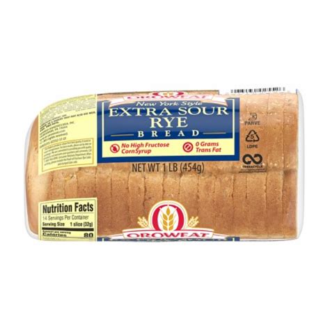 Oroweat Extra Sour Rye Bread 16 Oz Ralphs