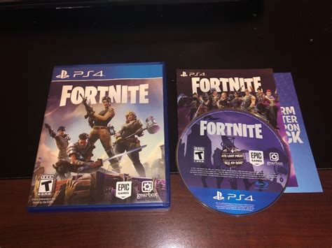 Fortnite Physical Disc And Case Sony Playstation 4 Ps4 Perfect Condition Playstation 4