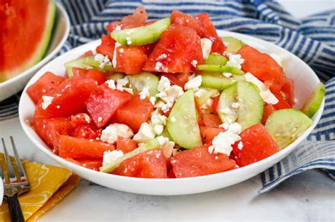 Watermelon Summer Salad Just A Pinch Recipes