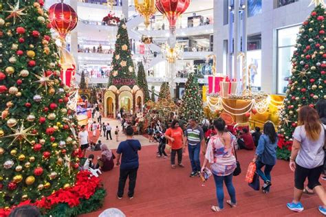 Malaysia, Kuala Lumpur - 2017 December 07: Pavilion Shopping Mall Decorated for Christmas and ...