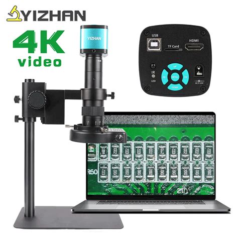 YIZHAN Microscopio De V Deo FullHD 4K C Mara Digital HDMI USB