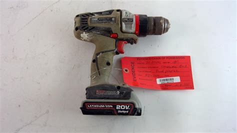 Craftsman Cordless Drill Property Room