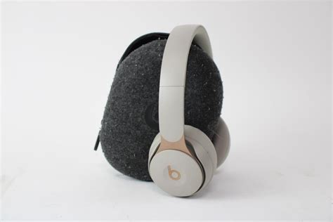 Beats Solo Pro Wireless Noise Cancelling Headphones Mrj Ll A Grey