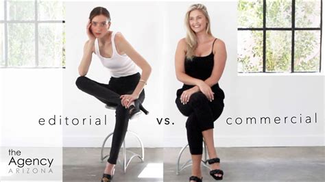 How To Pose Like A Model Editorial Vs Commercial Youtube