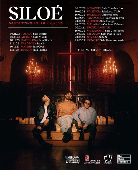 Siloé, conciertos en 2023 y 2024 | J-musind