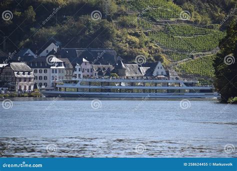 Beilstein Germany Passenger Ship Turning To Stop At