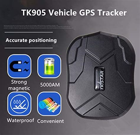 Puissant traqueur de Dispositif TK905 GPS réel GSM GPRS Aimant Voiture