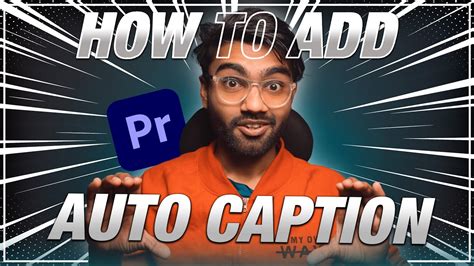 How To Add Caption In Premiere Pro In 1 CLICK Auto Caption In AutoCut