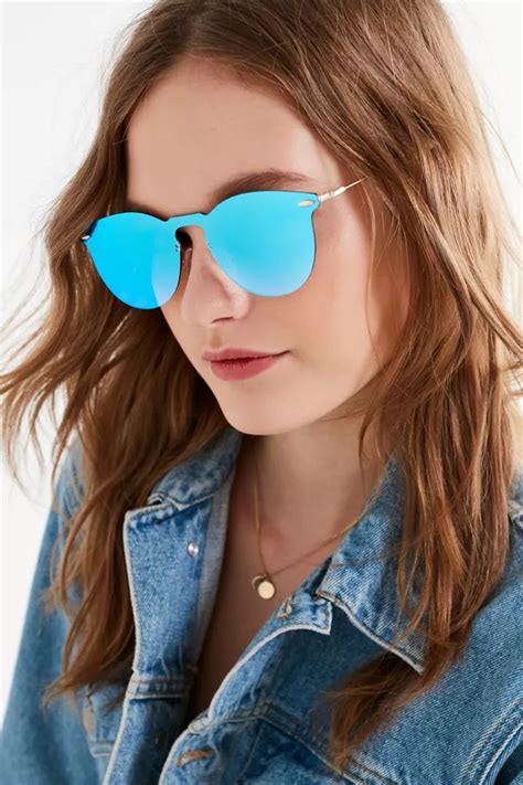 Radical Round Shield Sunglasses Urban Outfitters Canada