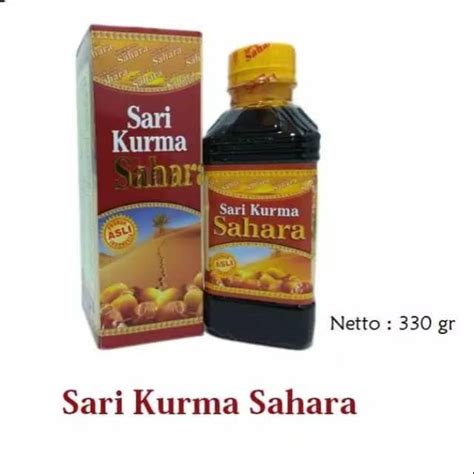 Jual Sari Kurma Sahara Asli Original Shopee Indonesia