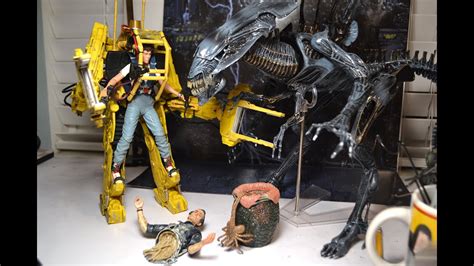 Neca Aliens Ellen Ripley And Power Loader Follow Up Video And Review