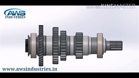 Tractor Gearbox Assembly Youtube