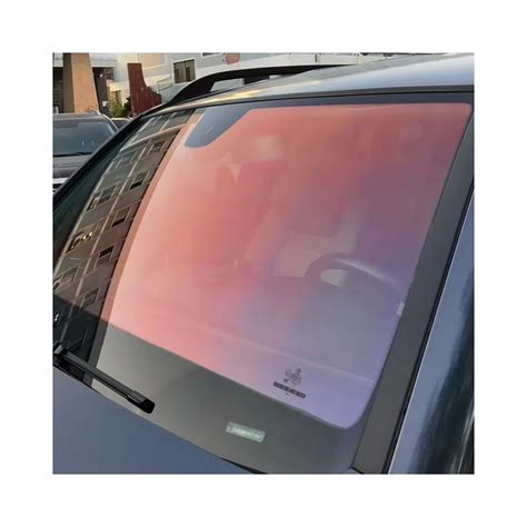 Hot Sale Sunset Red Chameleon Window Film 80 Vlt Car Window Tint