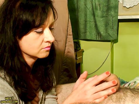 Horny Chick Maya Loves Licking A Cock While Jerking It Off Photos