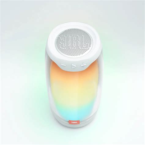 JBL Pulse 4 White Bluetooth Speaker LDLC Holy Moley