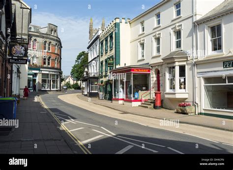 Holsworthydevonengland The Town Centre And Main Street At Holsworthy