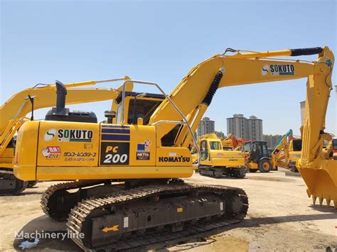 Komatsu Komatsu PC200 8 Excavator Original From Japan Tracked Excavator