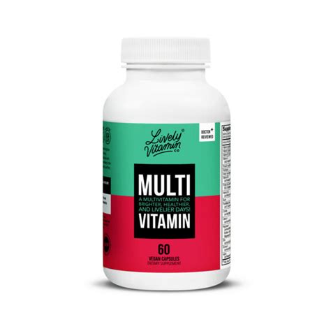 Multivitamin Lively Vitamin Co Best Multivitamin Supplement