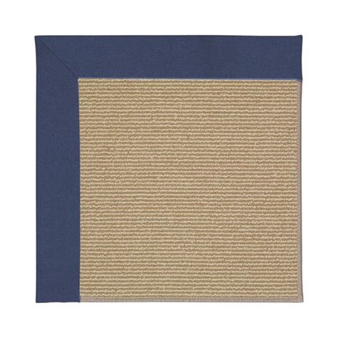 Capel Rugs Zoe-Sisal Blue Square Indoor/Outdoor Area Rug (Common: 10 x ...