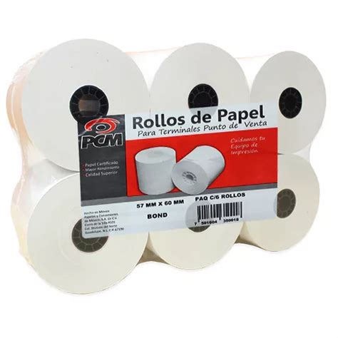 Rollo Bond PCM 57x60 Con 6 Rollos Pedidos