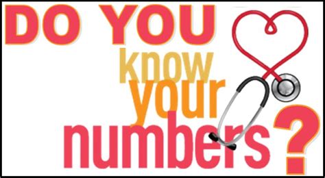 Do You Know Your Numbers? | Franciscan Health Fitness Centers